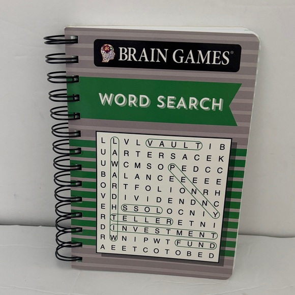 brain games | Other | Brain Games Word Search Puzzle Book | Poshmark